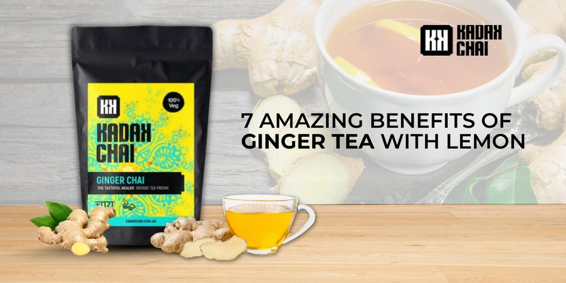 Ginger Tea and Lemon (chai premix)