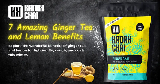 Ginger Tea and Lemon (chai premix)