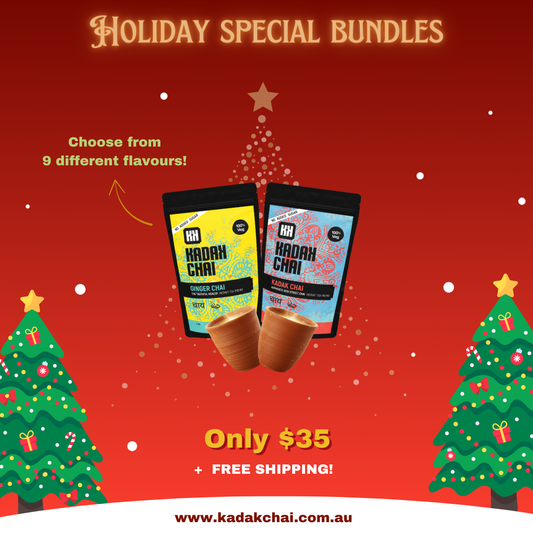 Holiday Bundle 2 (2 Premix + 2 Kullad)