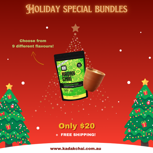 Holiday Bundle 1 (1 Premix + 1 Kullad)