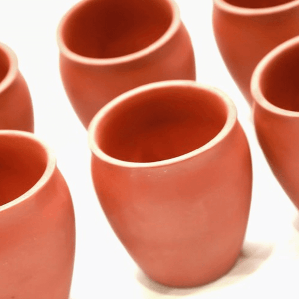 Pack of 6 kullads - Clay cups for chai