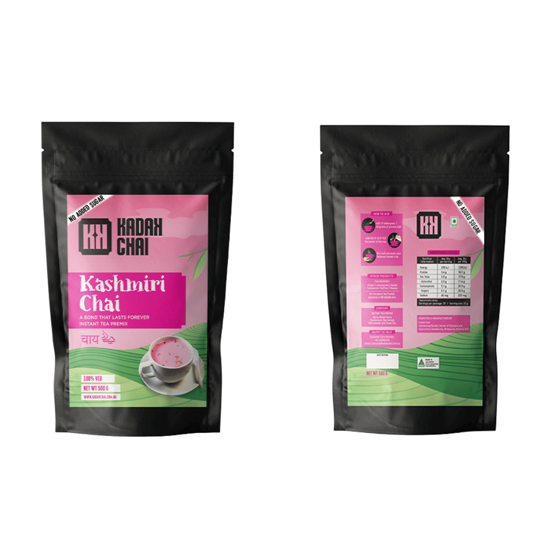 Instant kashmiri chai desi tea powder with no added sugar - Kadak chai Australia